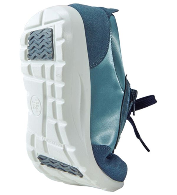 BELLUNA（ベルーナ）の「５Ｅサテン調レースアップスニーカー（スニーカー）」｜詳細画像