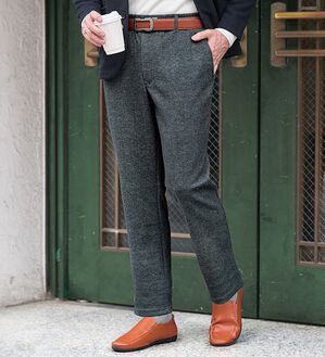 「【３本組】そのままお出かけジャージパンツ（メンズフルレングスパンツ）」｜詳細画像