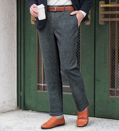 「【３本組】そのままお出かけジャージパンツ（メンズフルレングスパンツ）」