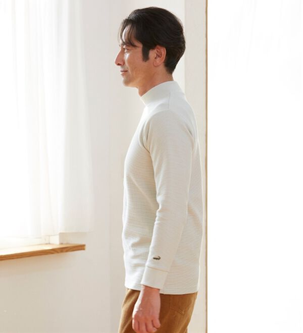 「＜クロコダイル＞着心地で選ぶ！肌側綿素材のワッフルインナー（メンズ肌着・インナーウェア）」｜詳細画像