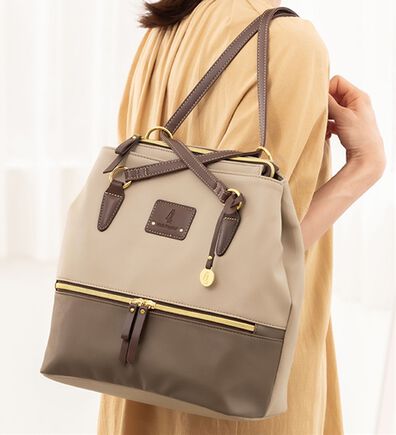 ルフラン（ルフラン）の「＜ハッシュパピー＞２ＷＡＹリュックトートバッグ（リュック）」