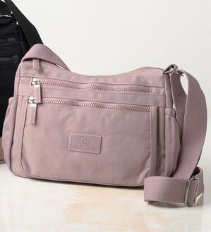 「９ポケット収納上手なショルダー（ショルダーバッグ）」｜ラベンダー