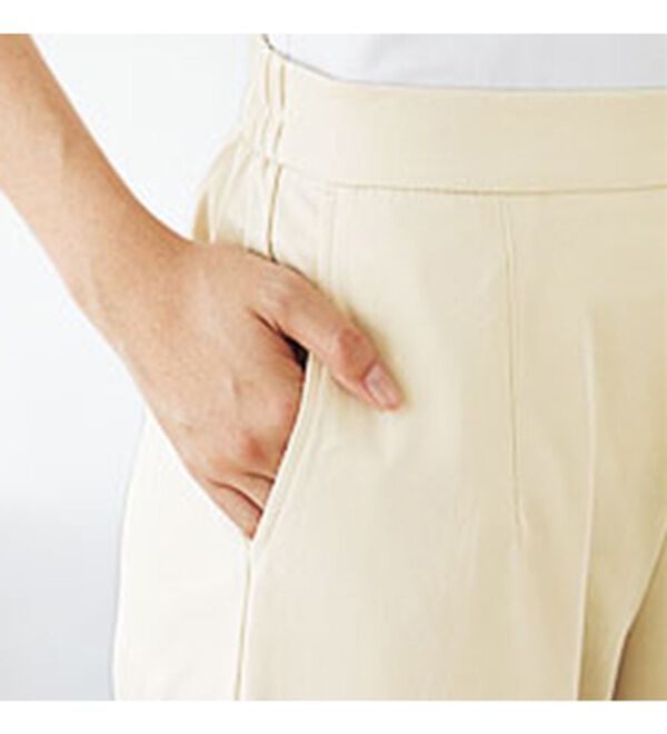 BELLUNA（ベルーナ）の「とろみ素材きれい見えカーゴパンツ（その他パンツ）」｜詳細画像