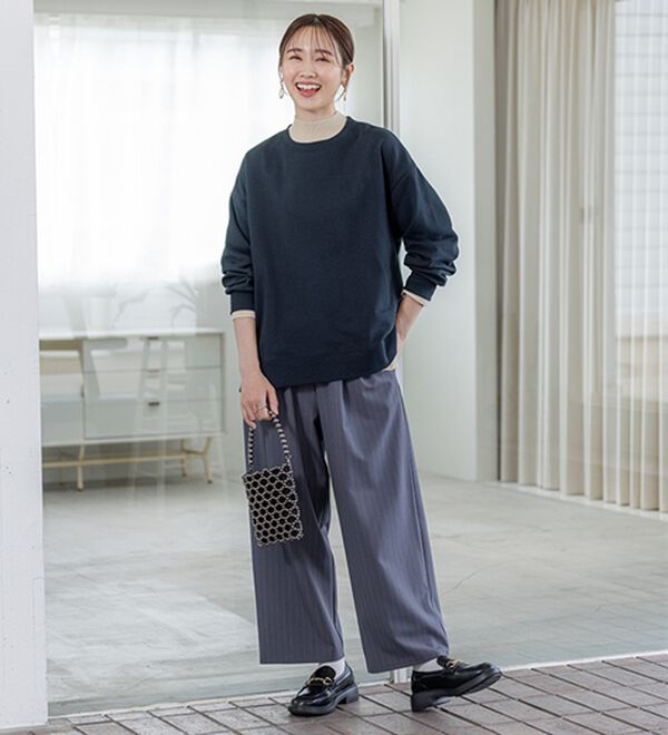 BELLUNA（ベルーナ）の「もちもちニットゆったり快適チュニック（チュニック）」｜詳細画像