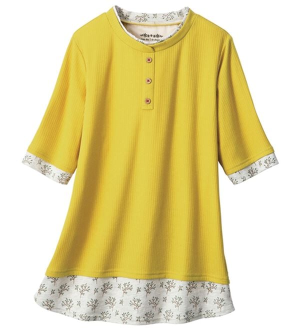 ルフラン（ルフラン）の「【４色組】手抜きに見せない＊重ね着風Ｔシャツ（Tシャツ）」｜詳細画像