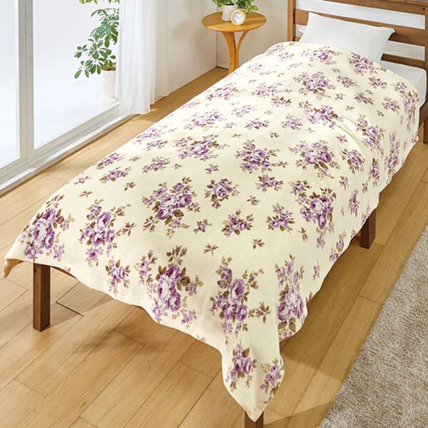 「椿オイル加工のふんわりやわらか毛布（毛布・ブランケット）」｜詳細画像