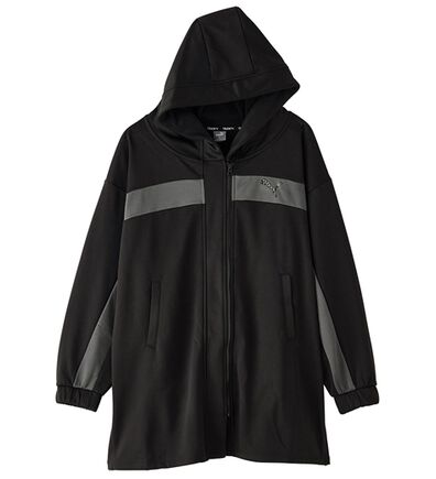 RANAN（ラナン）の「＜ｐｕｍａ＞ワンライン　フリースフーディ（ハーフコート）」