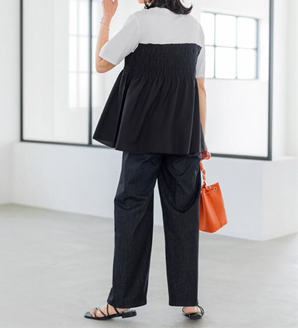 BELLUNA（ベルーナ）の「ビスチェ風ドッキングチュニック（チュニック）」｜詳細画像