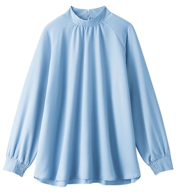 BELLUNA（ベルーナ）の「スタンド衿デザイン上品ブラウス（ブラウス）」｜詳細画像