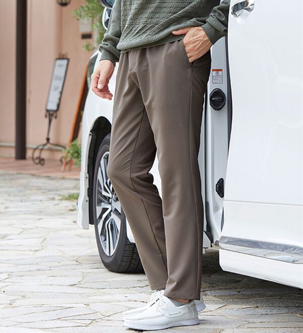 「【２本組】座って快適！ドライバーズパンツ（メンズフルレングスパンツ）」｜詳細画像