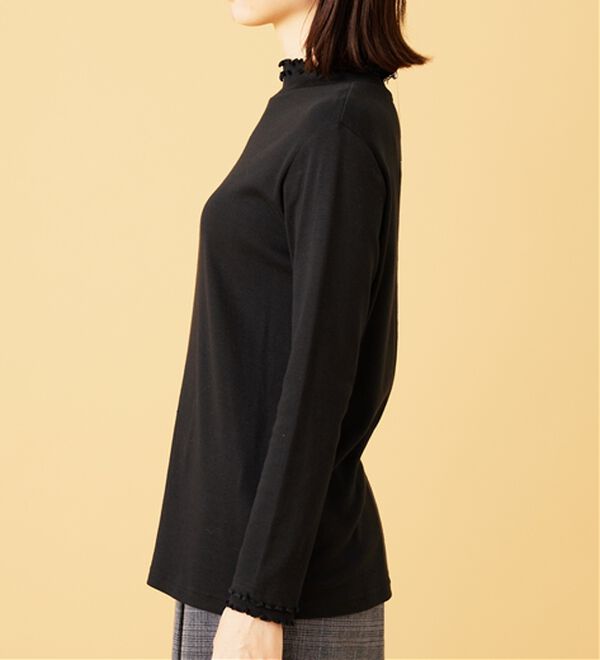 BELLUNA（ベルーナ）の「重ね着風フリル衿プルオーバー（カットソー）」｜詳細画像