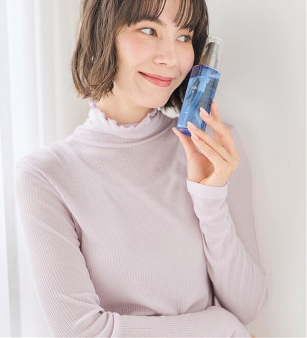 LAVIENNE（ラヴィエンヌ）の「敬老の日に！【肌にまとう化粧品】着て潤うシアー素材リブインナー＜ＭＡＴＯＬＩＡ＞（肌着・インナーウェア）」｜詳細画像