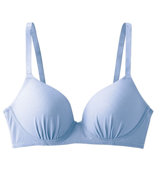 LAVIENNE（ラヴィエンヌ）の「【吸汗速乾】サラっとメッシュノンワイヤーブラ・ショーツ（別売）（ブラジャー）」｜詳細画像