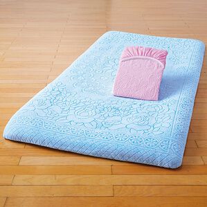 「泉州産ジャカード織ワンタッチタオルシーツ（敷布団カバー・シーツ）」｜1