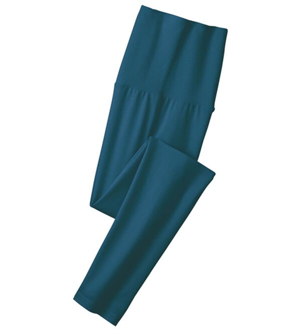 LAVIENNE（ラヴィエンヌ）の「＋５．２度のあったかインナー　ベリーヒート　腹巻付ボトム（肌着・インナーウェア）」｜ターコイズ