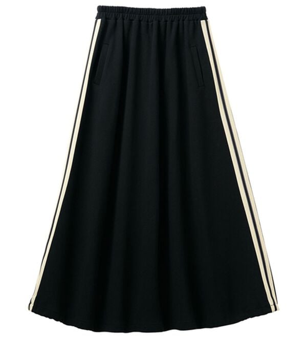 RANAN（ラナン）の「サイドラインデザインスカート（ロングスカート）」｜詳細画像