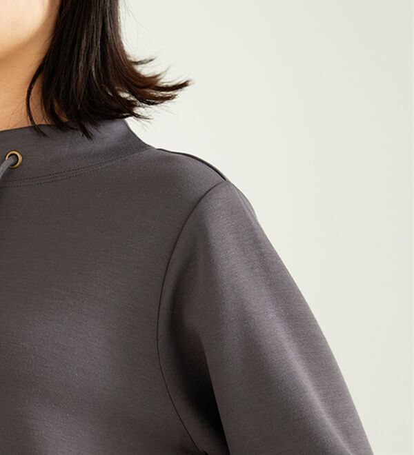 BELLUNA（ベルーナ）の「ワイドネック切替デザインプルオーバー（カットソー）」｜詳細画像