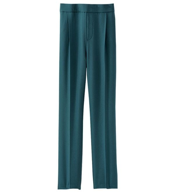 BELLUNA（ベルーナ）の「サラサラ美脚テーパードパンツ（テーパードパンツ）」｜グリーン