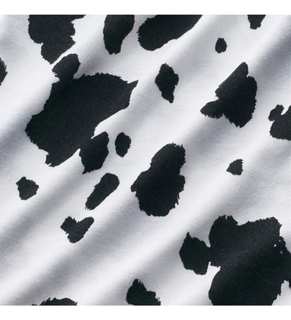 YU'NOW（ユナウ）の「ラグランスリーブＴシャツ＆ショートパンツセット（パジャマ・ルームウェア）」｜詳細画像