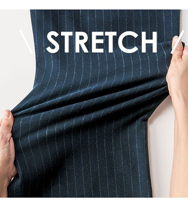 VINNO（ヴィノ）の「＜日本製＞尾州生地・ふんわりタッチワイドパンツ（ワイドパンツ・ガウチョ）」｜詳細画像