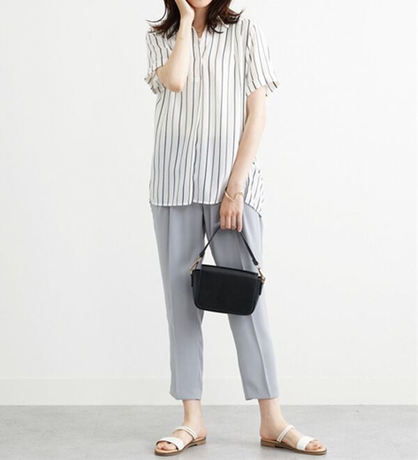 BELLUNA（ベルーナ）の「〈オフィス対応〉テーパードパンツ（テーパードパンツ）」｜詳細画像