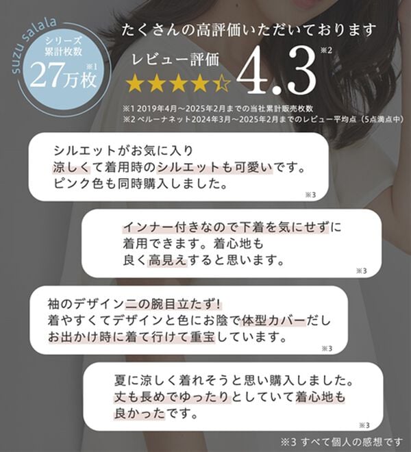 alotta（アロッタ）の「【接触冷感】カットソー裏地付ドルマンブラウス（ブラウス）」｜詳細画像