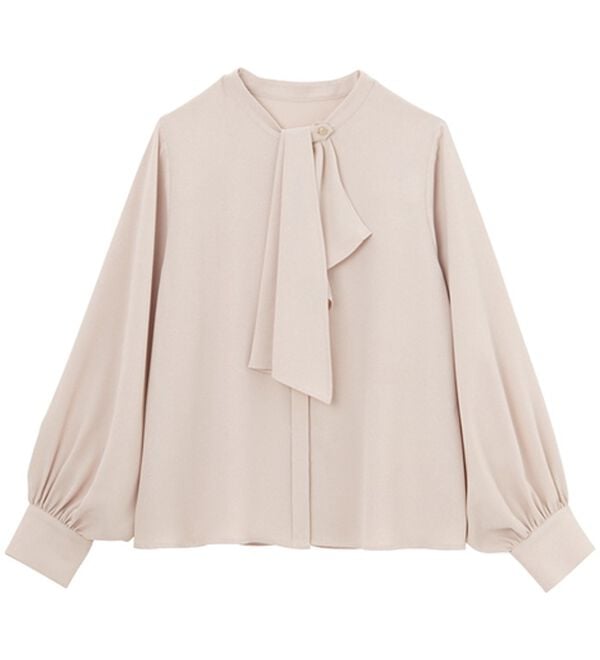 GeeRA（ジーラ）の「２ＷＡＹドレープスカーフタイブラウス（ブラウス）」｜詳細画像