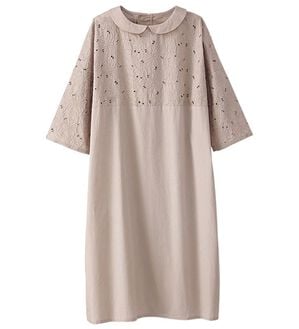 BELLUNA（ベルーナ）の「レースチュニック（チュニック）」｜ライトグレー