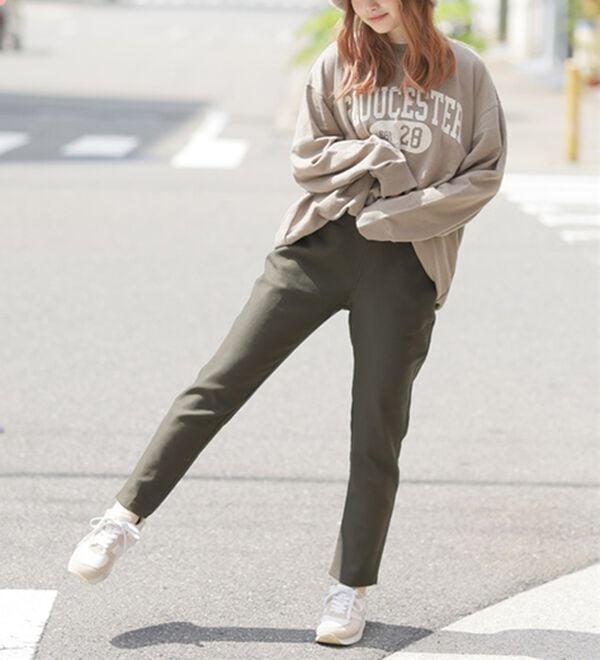 A HAPPY MARILYN（アハッピーマリリン）の「【Ｍ～８Ｌ】楽ちん暖かスキニーパンツ（スリム・スキニーパンツ）」｜詳細画像