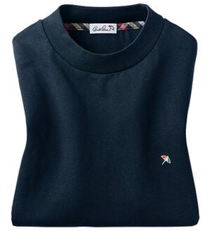 「アーノルド　パーマー　綿１００％接触冷感Ｔシャツ（メンズＴシャツ）」｜ネイビー