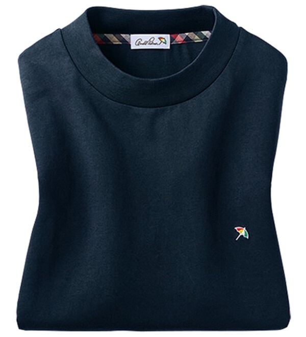 「アーノルド　パーマー　綿１００％接触冷感Ｔシャツ（メンズＴシャツ）」｜ネイビー