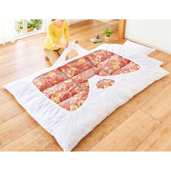 「クローバー型掛布団カバー２枚組（掛布団カバー）」｜詳細画像