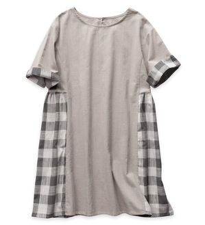 Viola e Viola（ヴィオラ エ ヴィオラ）の「サイド切替チェック柄デザインチュニック（チュニック）」｜詳細画像