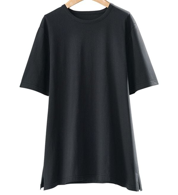 BELLUNA（ベルーナ）の「【５枚組】汗ジミ対策強撚綿１００％Ｔシャツ（Tシャツ）」｜詳細画像