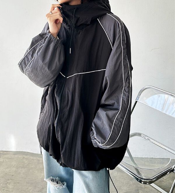 【美品】ヘルノ　ラミナー　マウンテンパーカー　リネン　GALWAY　XXLサイズ HERNO(ヘルノ) マウンテンパーカー(メンズ) - 海外通販のBUYMA