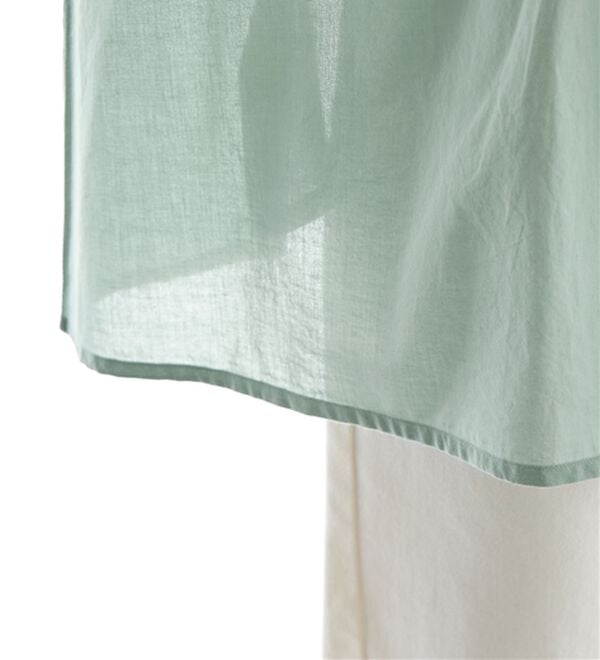 Viola e Viola（ヴィオラ エ ヴィオラ）の「【インド綿】ブザム刺繍前開きブラウス（ブラウス）」｜詳細画像