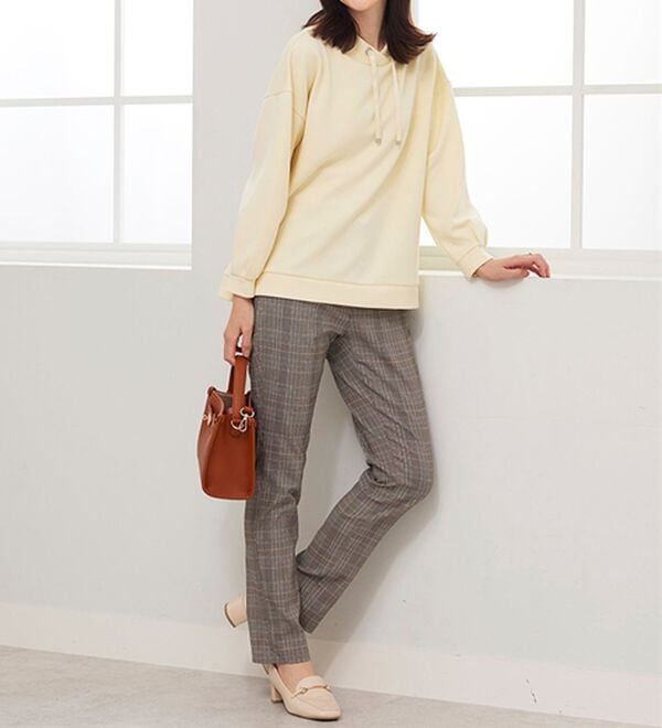 BELLUNA（ベルーナ）の「ウルトラ美脚！ストレッチパンツ（フルレングスパンツ）」｜詳細画像