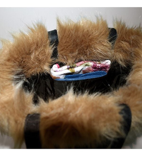 RANAN（ラナン）の「フェイクファーデザインミニトートバッグ（ハンドバッグ）」｜詳細画像