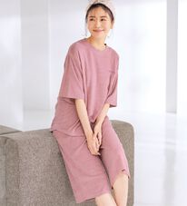 LAVIENNE（ラヴィエンヌ）の「【着るタオル】サラッと気持ちいい！ひんやりクールパイルパジャマ（パジャマ・ルームウェア）」