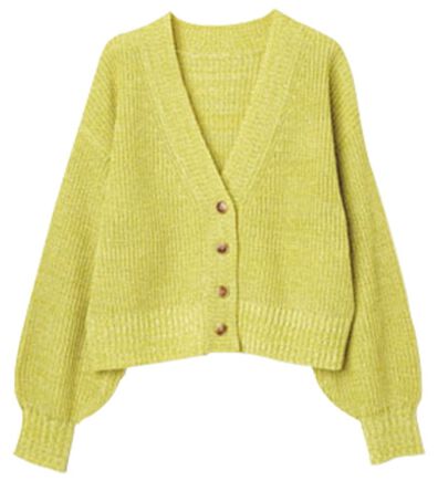 RANAN（ラナン）の「＜エコ素材＞カラーミックスニットカーディガン（ニットカーディガン）」