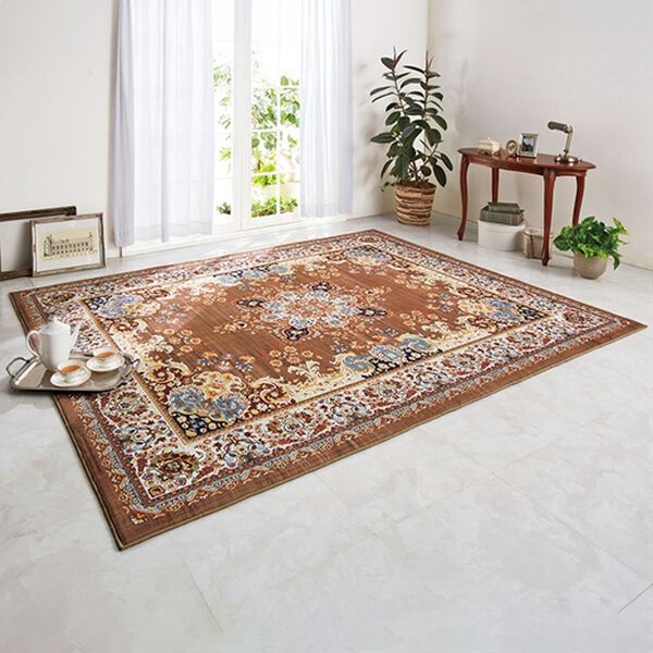 「【４／３０まで早割】厚みが選べる高級柄プリントはっ水カーペット（カーペット）」｜詳細画像