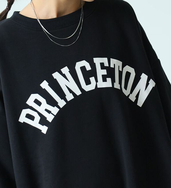 A HAPPY MARILYN（アハッピーマリリン）の「【Ｌ～８Ｌ】【ハピぽか裏起毛】２デザインから選べるロゴトレーナー 毛玉になりにくい（トレーナー・スウェット）」｜詳細画像