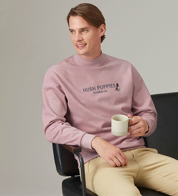 「＜ハッシュパピー＞選べるデザインスエードトレーナー（メンズトレーナー）」｜詳細画像