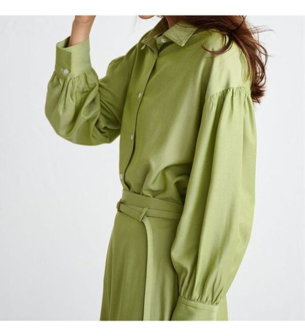 RANAN（ラナン）の「カラーシャンブレーセットアップ（セットアップ）」｜詳細画像