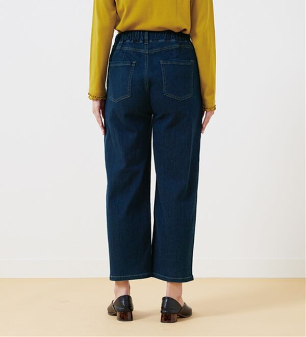 BELLUNA（ベルーナ）の「バルーンシルエットデニムパンツ（ワイドパンツ・ガウチョ）」｜詳細画像