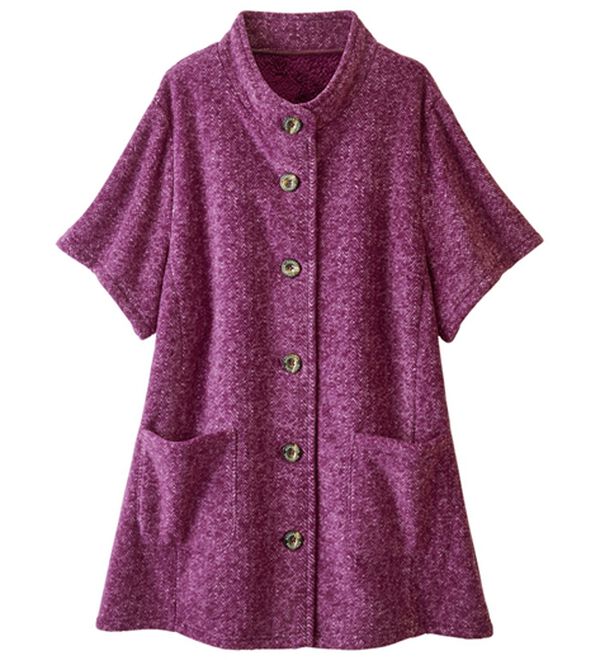 ルフラン（ルフラン）の「【２色組】【ホカロン】軽くてぽかぽかジャカード柄ベスト（ベスト）」｜詳細画像