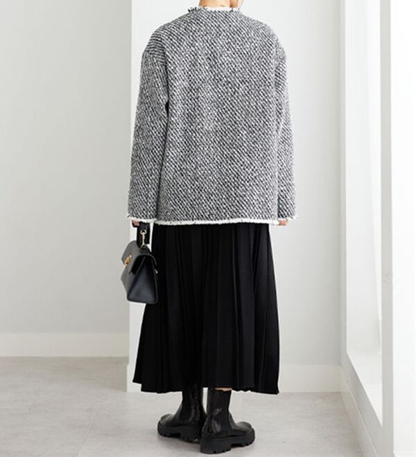 ツイードノーカラージャケット - ベルーナ【公式】