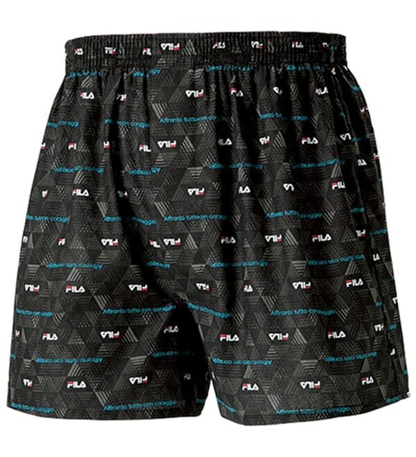 「【４枚組】＜フィラ＞プリントデザイントランクス（メンズトランクス）」｜詳細画像