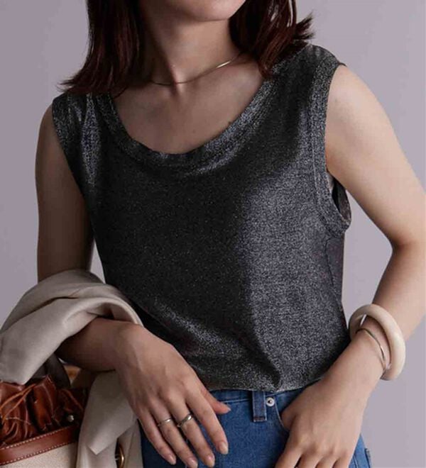 RANAN（ラナン）の「ひんやり！ラメタンクトップ（タンクトップ・キャミソール）」｜詳細画像