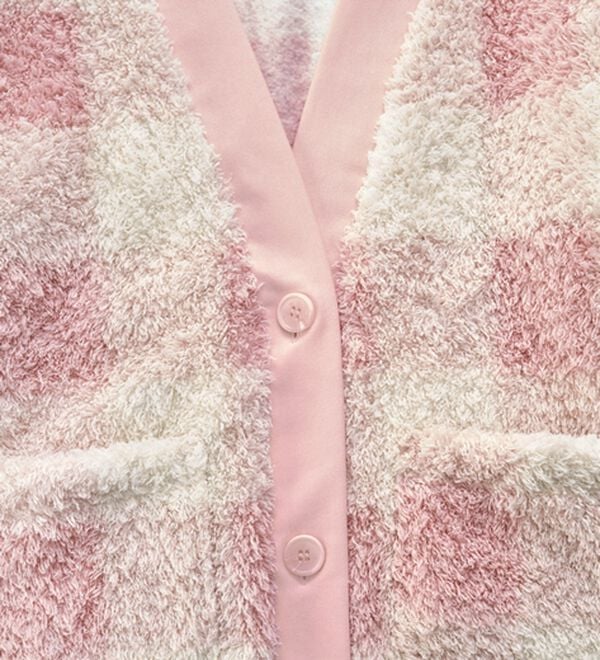 YU'NOW（ユナウ）の「モールニット風カーデ（パジャマ・ルームウェア）」｜詳細画像